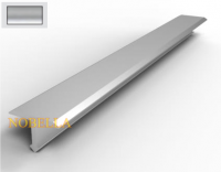 TRANSITION ALUMINUM PROFILE   14/09 мм T-shape Silver matt