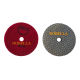 ДИАМАНТЕНА ШКУРКА/ПАД ЗА СУХО ПОЛИРАНЕ Ø100 мм С ВЕЛКРО ЗА ЗАКРЕПВАНЕ, ЕДРИНА 400 ЗА ЕСТЕСТВЕНИ И ИЗКУСТВЕНИ МАТЕРИАЛИ