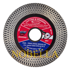 ДИАМАНТЕН ДИСК ЗА ПИЛЕНЕ, ШЛАЙФАНЕ И РЯЗАНЕ CGA-115