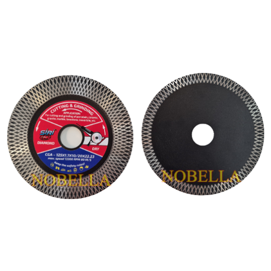 ДИАМАНТЕН ДИСК ЗА ПИЛЕНЕ, ШЛАЙФАНЕ И РЯЗАНЕ CGA-125