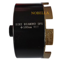 БОРКОРОНА серия DFS с М14 за ъглошлайф – Ø 100 мм БОРКОРОНА серия DFS с М14 за ъглошлайф – Ø 100 мм