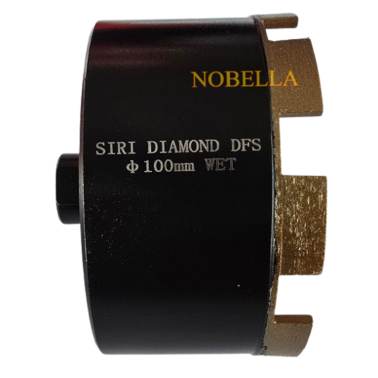 БОРКОРОНА серия DFS с М14 за ъглошлайф – Ø 100 мм БОРКОРОНА серия DFS с М14 за ъглошлайф – Ø 100 мм