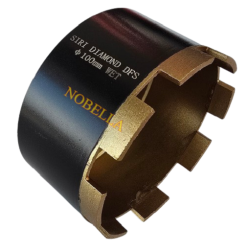 БОРКОРОНА серия DFS с М14 за ъглошлайф – Ø 100 мм БОРКОРОНА серия DFS с М14 за ъглошлайф – Ø 100 мм