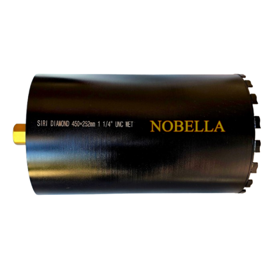 ДИАМАНТЕНА БОРКОРОНА Ø 252 мм., L450 mm., 1 ¼" UNC