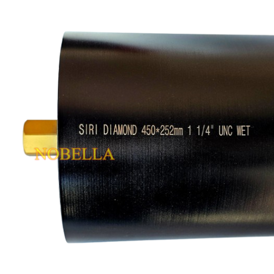 ДИАМАНТЕНА БОРКОРОНА Ø 252 мм., L450 mm., 1 ¼" UNC