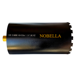 ДИАМАНТЕНА БОРКОРОНА Ø 232 мм., L450 mm., 1 ¼" UNC