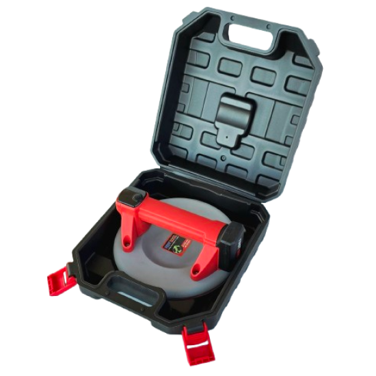 ВАКУУМ ДРЪЖКА - ВЕНДУЗА Ф210 мм, С ЕЛЕКТРИЧЕСКА ПОМПА - 200/70 кг. – Макс. Хор./Верт. засмукваща сила