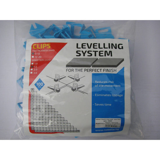 FAST LEVEL - ПОДЛОЖКА / ОСНОВА 1.5 mm ЗА СИСТЕМА ЗА ИЗРАВНЯВАНЕ С КЛИН 3-12 мм - 100 бр. FAST LEVEL - ПОДЛОЖКА / ОСНОВА 1.5 mm ЗА СИСТЕМА ЗА ИЗРАВНЯВАНЕ С КЛИН 3-12 мм - 100 бр.