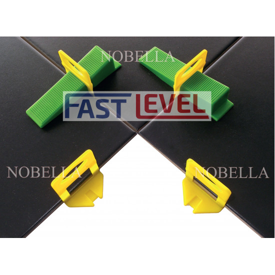 FAST LEVEL - КЛИН ЗА СИСТЕМА ЗА ИЗРАВНЯВАНЕ - 100 бр FAST LEVEL - КЛИН ЗА СИСТЕМА ЗА ИЗРАВНЯВАНЕ - 100 бр