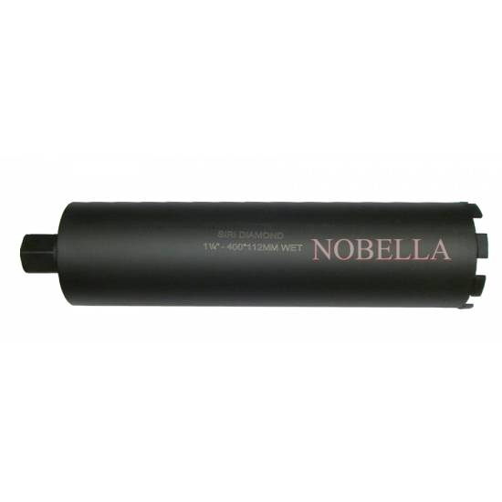 ДИАМАНТЕНА БОРКОРОНА Ø 112 мм., L450 mm., 1 ¼" UNC