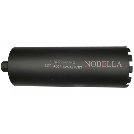 ДИАМАНТЕНА БОРКОРОНА Ø 152 мм., L450 mm., 1 ¼" UNC