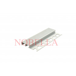 ПРОТИВОПЛЪЗГАЩ ПРОФИЛ  ЗА СТЪПАЛА ОТ АЛУМИНИЙ H12,5x40 mm 2.7м