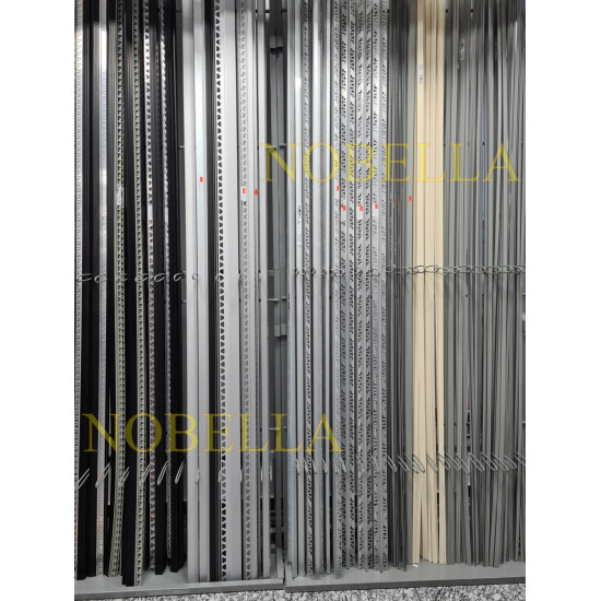 ДЕЛАТАЦИОННА ЛАЙСТНА ЗА БЕТОН СИВО-ПРОЗРАЧНО - 35x8mm 2.5м