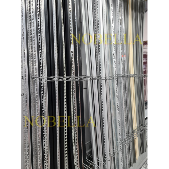 ДЕЛАТАЦИОННА ЛАЙСТНА ЗА БЕТОН СИВО-ПРОЗРАЧНО - 35x8mm 2.5м