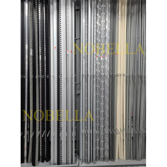 ДЕЛАТАЦИОННА ЛАЙСТНА ЗА БЕТОН СИВО-ПРОЗРАЧНО - 35x8mm 2.5м