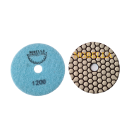 ДИАМАНТЕН ПАД ЗА СУХО ПОЛИРАНЕ Ø100 мм С ВЕЛКРО, ЕДРИНА 1200