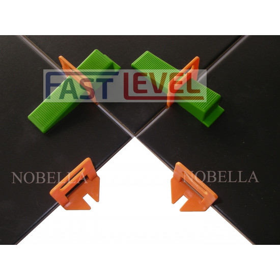 FAST LEVEL - КЛИН ЗА СИСТЕМА ЗА ИЗРАВНЯВАНЕ - 100 бр FAST LEVEL - КЛИН ЗА СИСТЕМА ЗА ИЗРАВНЯВАНЕ - 100 бр