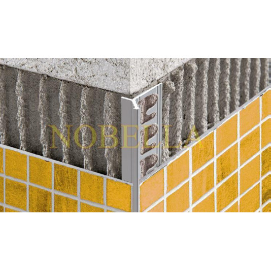 Y-ОБРАЗНА АЛУМИНИЕВА ЪГЛОВА ЛАЙСТНА   8 мм.