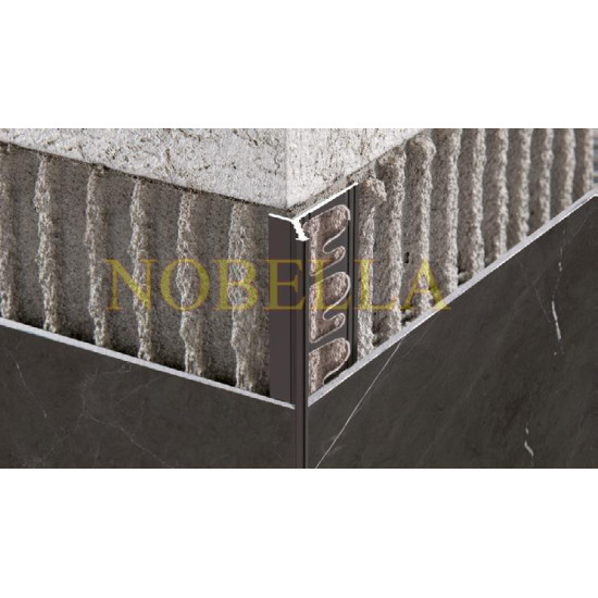 Y-ОБРАЗНА АЛУМИНИЕВА ЪГЛОВА ЛАЙСТНА   8 мм.