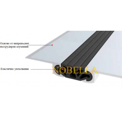 КОНСТРУКТИВНА ДЕЛАТАЦИОННА ЛАЙСТНА / РАБОТНА ФУГА 100x250x35 BT 3м