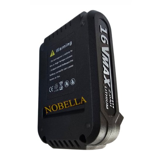 Li-ion БАТЕРИЯ 2000mA - 16V ЗА ВИБРАТОР ЗА ПЛОЧИ